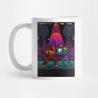 Bigfoot and Alien, Arcade video game Mug